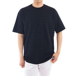 Plus Size Set Of 2: Striped T-shirt