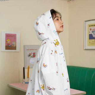 All Over Print Zipped Jacket