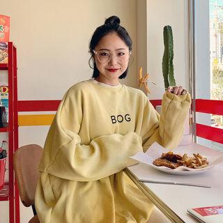 Blog Letter Oversize Sweatshirt