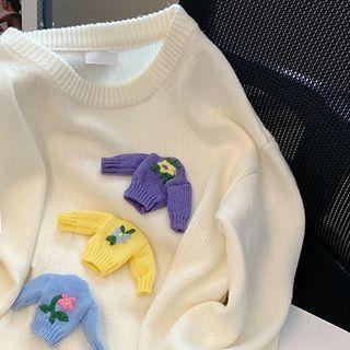 3d-accent Sweater