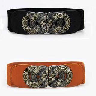 Alloy Panel Corset Belt