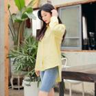 Dip-back Patel Color Shirt
