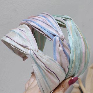 Patterned Twist Fabric Headband