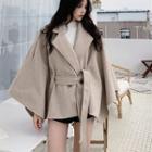 Tie-waist Poncho