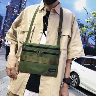 Tagged Zipped Crossbody Bag