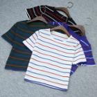 Striped Knit T-shirt