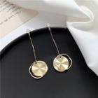 Drop Disc Earring