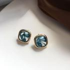 Transparent Earring 1 Pair - S925 Silver - As Shown In Figure - One Size