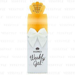 Homei - Weekly Gel Nail Ne-23 Tropical Mango 1 Pc