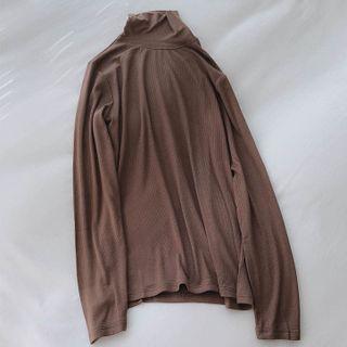 Long-sleeve High-neck Sheath Top