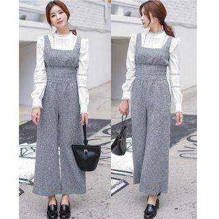 Shirred Jumper Pants