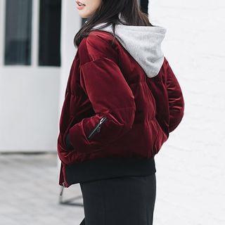 Velvet Padded Jacket