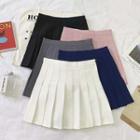 Mini A-line Pleated Skirt / Camisole Top
