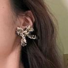 Bow Fabric Earring