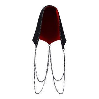 Chain Accent Hood Black - One Size