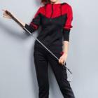 Set: Panel Sweatshirt + Sweatpants