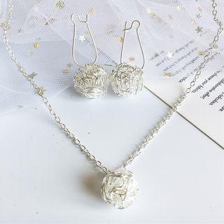 Ball Drop Earring / Necklace