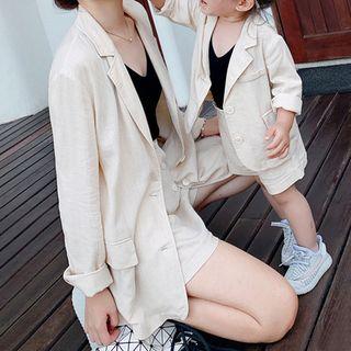 Family Matching Blazer / Shorts / Sleeveless Top