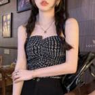 Irregular Cropped Tube Top