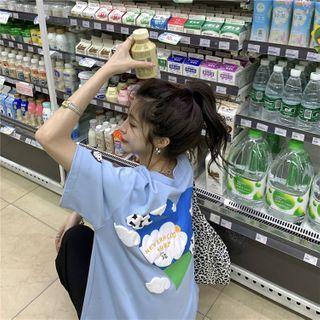 Round-neck 3d Print T-shirt