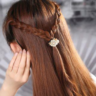 Retro Shell Flower Hair Tie As Shown In Figure - One Size