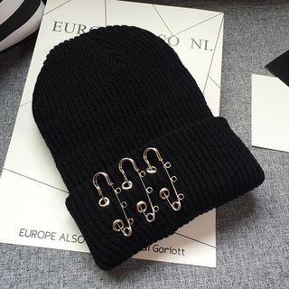 Pin-accent Beanie