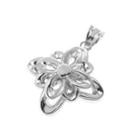 18k White Gold Pendant