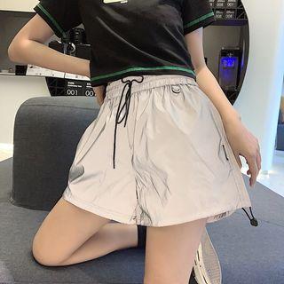 Wide-leg Sweatshorts As Shown In Figure - One Size