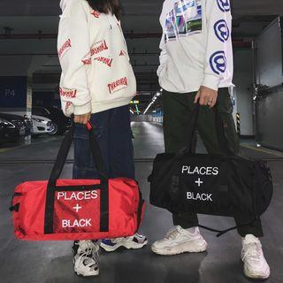 Lettering Duffel Bag