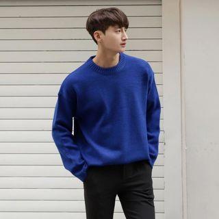Round-neck Oversized Sweater
