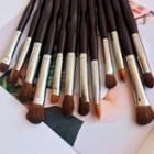Set Of 12: Makeup Brush Set Of 12 - As Shown In Figure - One Size