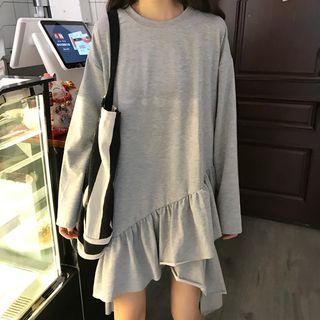 Dip Back Sweatshirt Dress