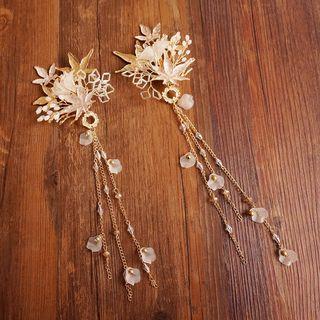 Alloy Fringed Hair Clip