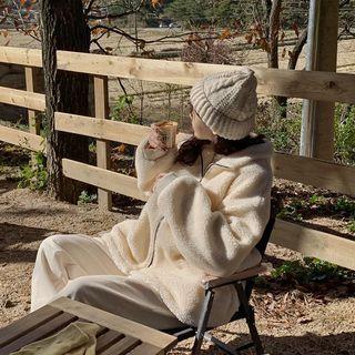 High-neck Oversize Dumble Jacket