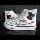 I &hearts; Fashion High-top Canvas Sneakers
