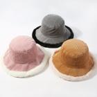 Fleece-lined Corduroy Bucket Hat