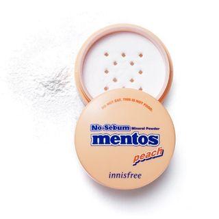 Innisfree - No Sebum Mineral Powder Mentos Edition - 6 Types #02 Peach