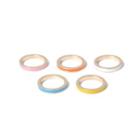 Colored Alloy Ring