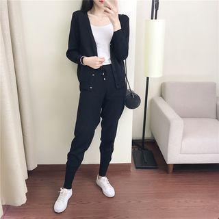 Nursery Set: Cardigan + Camisole + Pants