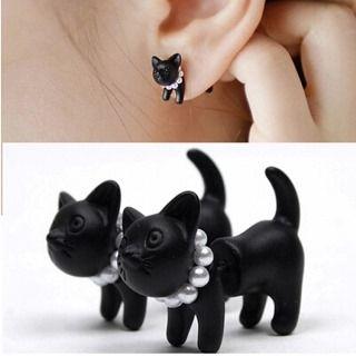 Cat Earrings (single)