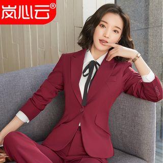 Plain Blazer / Dress Pants / Pencil Skirt / Shirt / Vest / Set