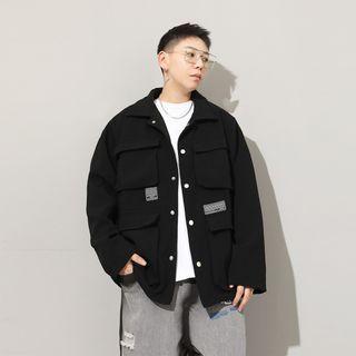 Applique Pocket Detail Jacket