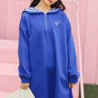 Sailor Collar Lettering Pullover Dress