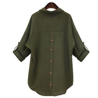 Button-up Shirt Jacket