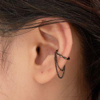 Layered Chain Ear Cuff