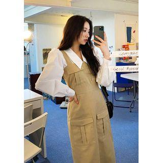 Chelsea-collar Pintuck Shirt