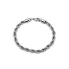 Stainless Steel Bracelet 1pc - Silver - One Size