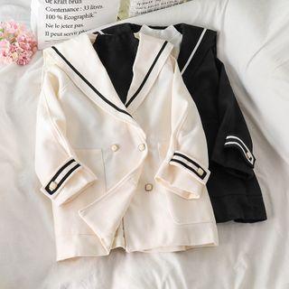 Sailor-collar Coat