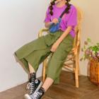 Band-waist Wrap Culottes