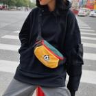 Panda Embroidered Belt Bag